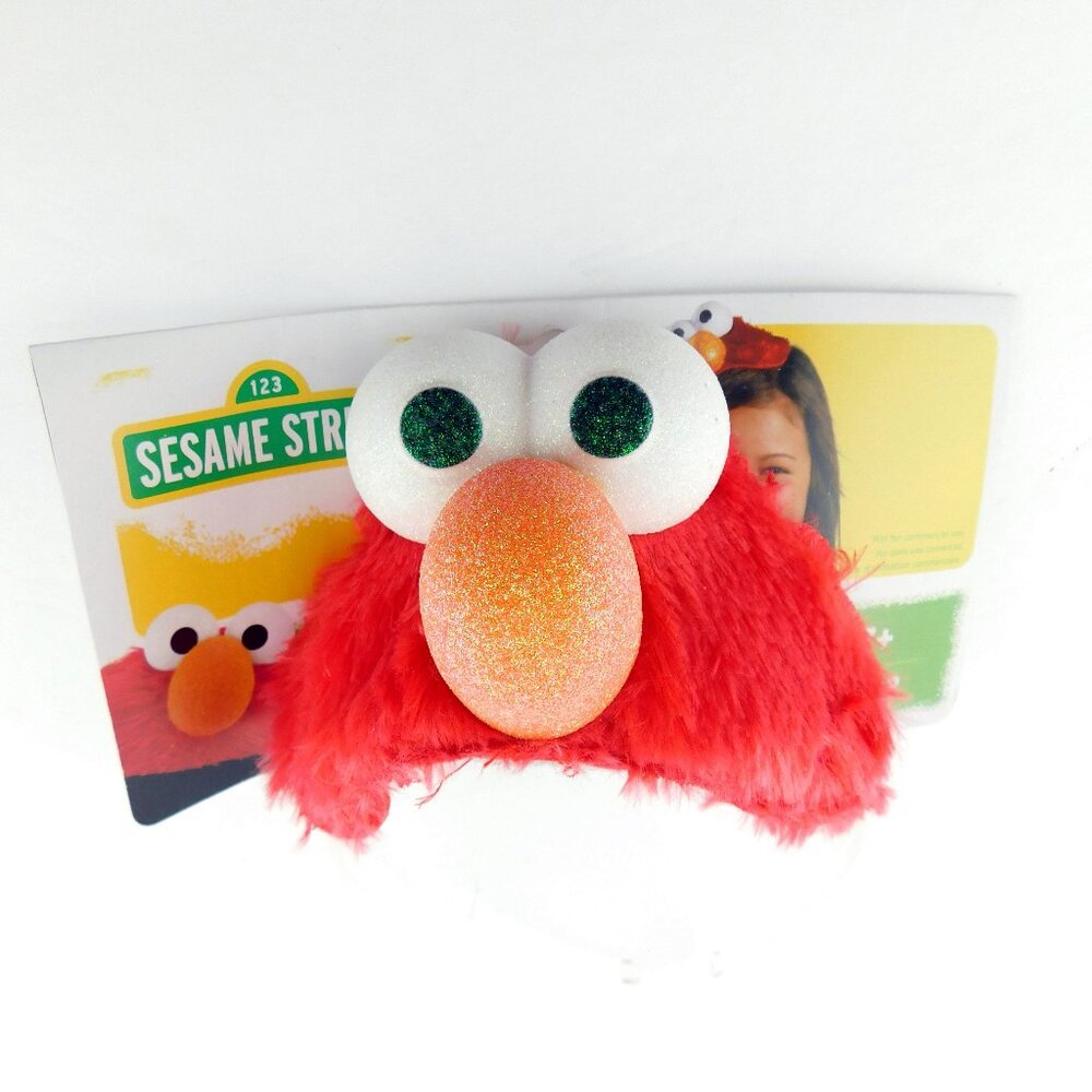 New ELMO Sesame Street Place Exclusive Head Band / Hair Band Disguise Costume